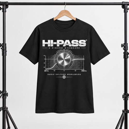 Hi-Pass Audio Engineering Graphic T-Shirt