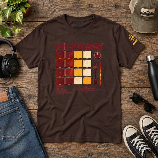 Hi-Pass Audio Equalizer T-Shirt