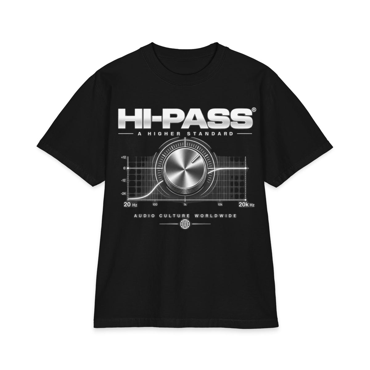 Hi-Pass Audio Engineering Graphic T-Shirt