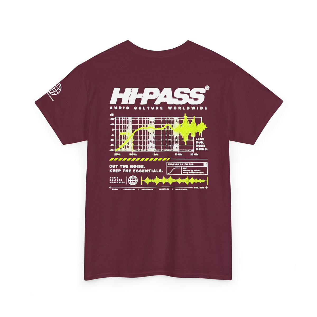 Hi-Pass Audio Ultra Wideband Graphic T-Shirt