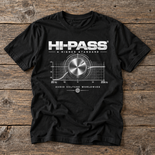 Hi-Pass Audio Engineering Graphic T-Shirt