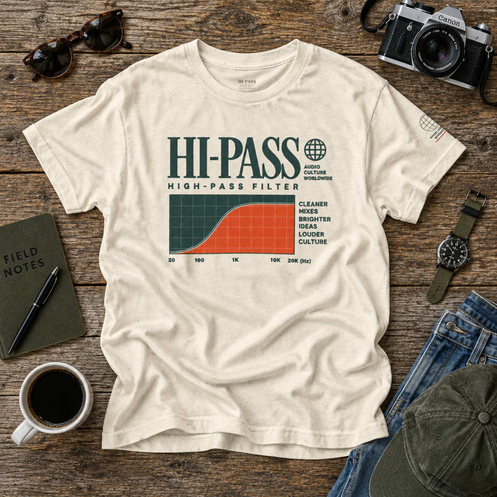 Hi-Pass Filter Vintage Graphic T-Shirt