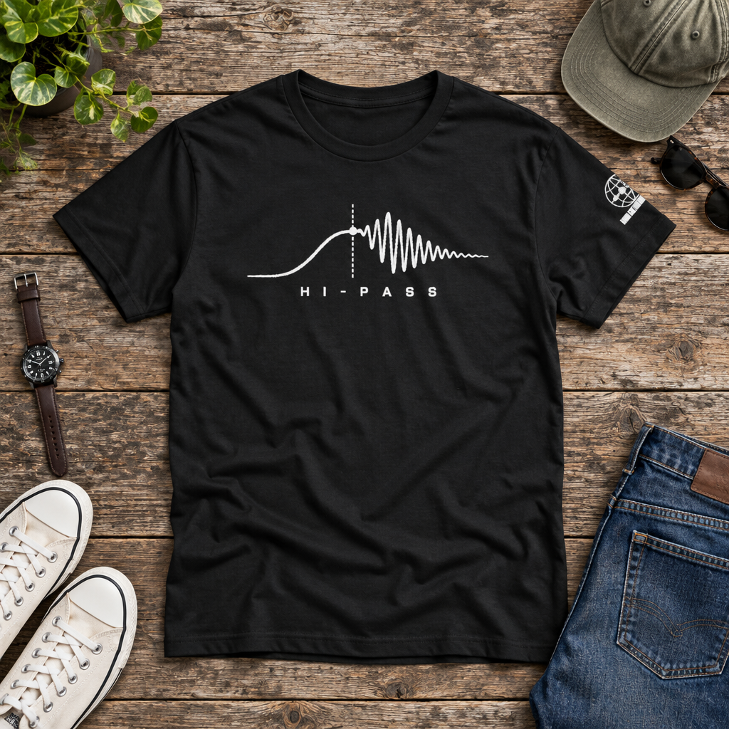 HI-PASS Signal Path Tee — Drop 001 Black