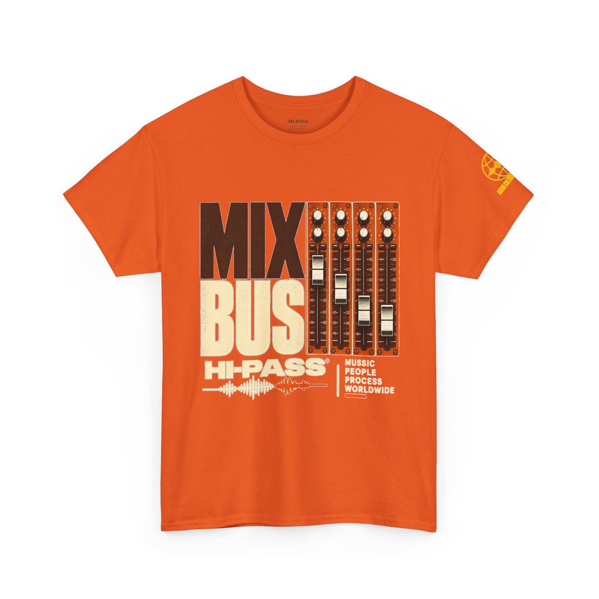 Mix Bus Graphic Music Producer T-Shirt